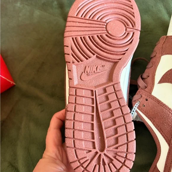 Brown Suede Low-Top Sneakers - Picture 4 of 5